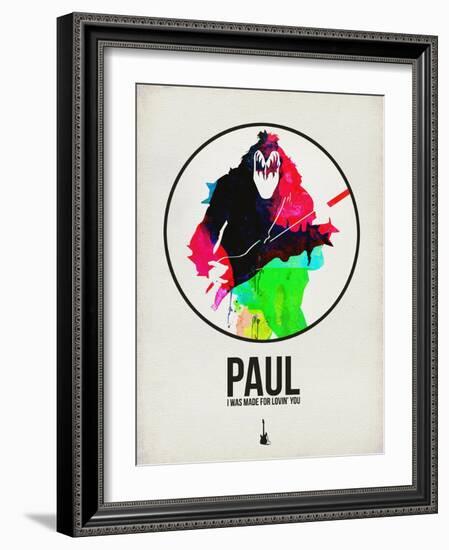 Gene Watercolor-David Brodsky-Framed Art Print