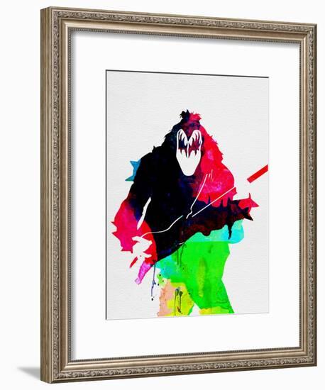 Gene Watercolor-Lora Feldman-Framed Art Print