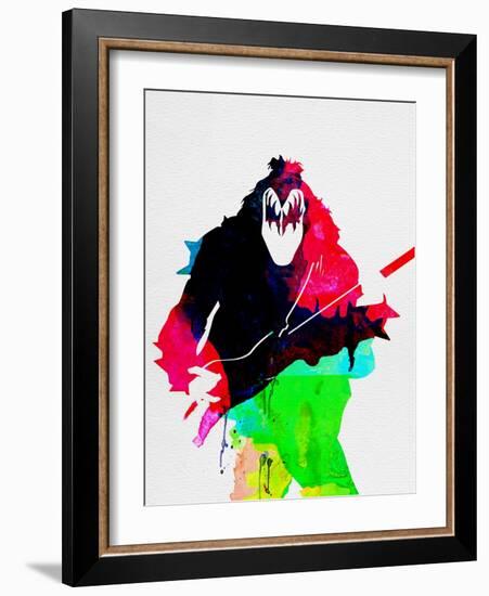 Gene Watercolor-Lora Feldman-Framed Art Print