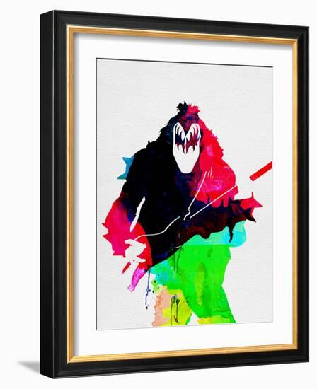 Gene Watercolor-Lora Feldman-Framed Art Print