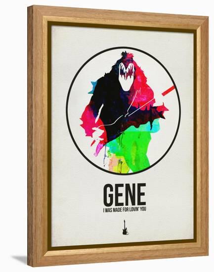 Gene Watercolor-David Brodsky-Framed Stretched Canvas