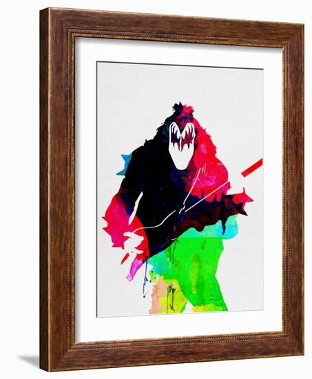 Gene Watercolor-Lora Feldman-Framed Art Print