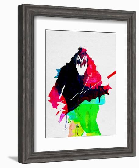 Gene Watercolor-Lora Feldman-Framed Art Print