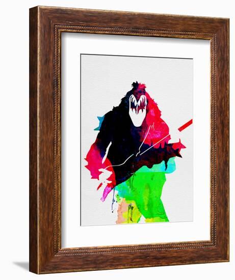 Gene Watercolor-Lora Feldman-Framed Art Print