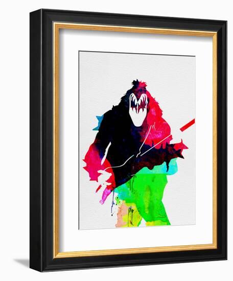 Gene Watercolor-Lora Feldman-Framed Art Print