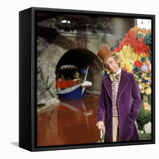 Gene Wilder. "Willy Wonka and the Chocolate Factory" [1971], Directed by Mel Stuart.-null-Framed Premier Image Canvas