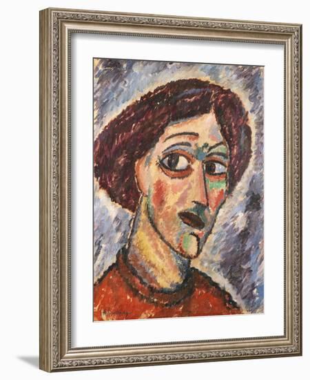 Geneigter Kopf, C.1913-Alexej Von Jawlensky-Framed Giclee Print