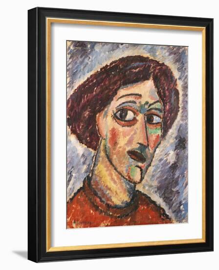 Geneigter Kopf, C.1913-Alexej Von Jawlensky-Framed Giclee Print