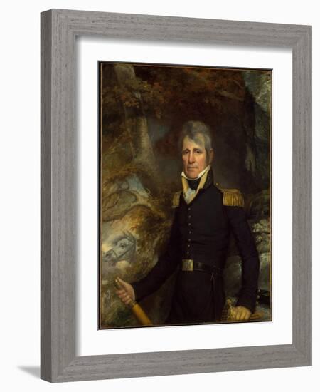 General Andrew Jackson, c.1819-John Wesley Jarvis-Framed Giclee Print