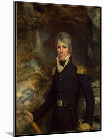 General Andrew Jackson, c.1819-John Wesley Jarvis-Mounted Giclee Print