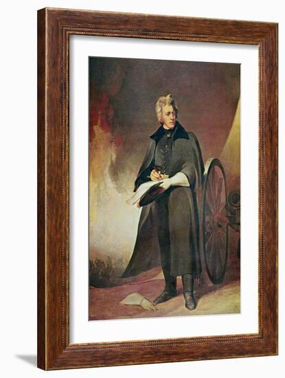 General Andrew Jackson-Thomas Sully-Framed Giclee Print