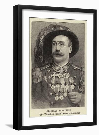 General Baratieri-null-Framed Giclee Print