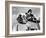 General Bernard Montgomery in His Grant Tank in North Africa-null-Framed Photo