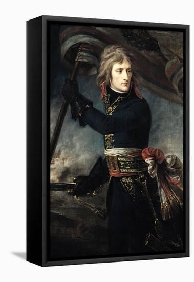 General Bonaparte (1769-1821) on the Bridge at Arcole, 17th November 1796-Antoine-Jean Gros-Framed Premier Image Canvas