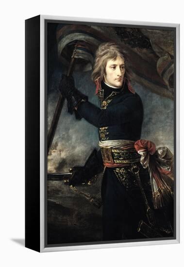 General Bonaparte (1769-1821) on the Bridge at Arcole, 17th November 1796-Antoine-Jean Gros-Framed Premier Image Canvas