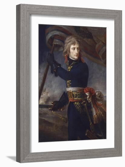 General Bonaparte at Arcole, 17 November 1796, (C179)-Antoine-Jean Gros-Framed Giclee Print