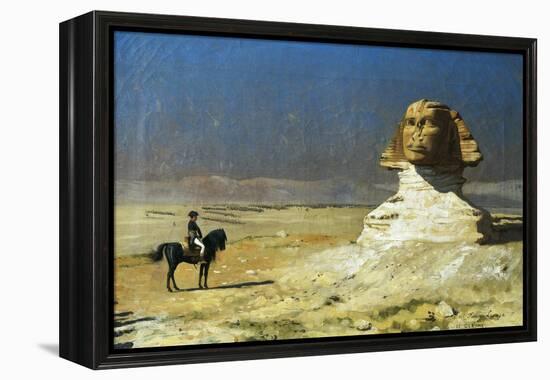 General Bonaparte in Egypt-Jean Leon Gerome-Framed Premier Image Canvas