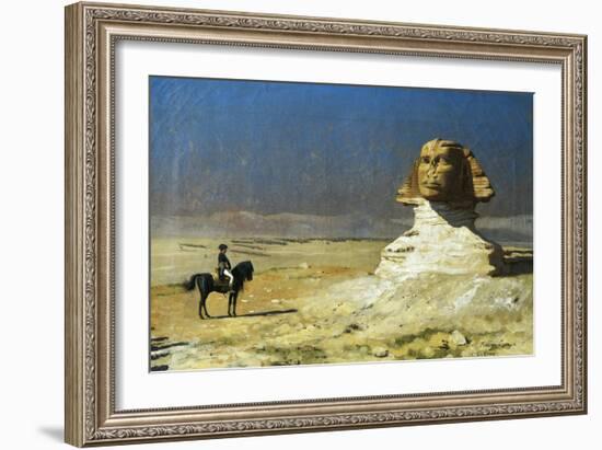 General Bonaparte in Egypt-Jean Leon Gerome-Framed Giclee Print