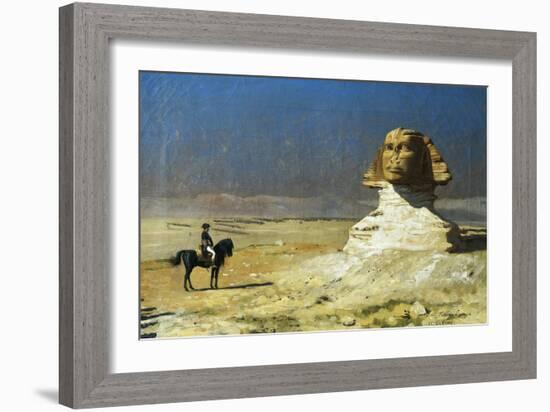General Bonaparte in Egypt-Jean Leon Gerome-Framed Giclee Print