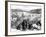 General Bourbaki's Defeated French Army in Switzerland, February 1871-null-Framed Giclee Print