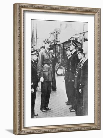 General Charles De Gaulle-null-Framed Photographic Print