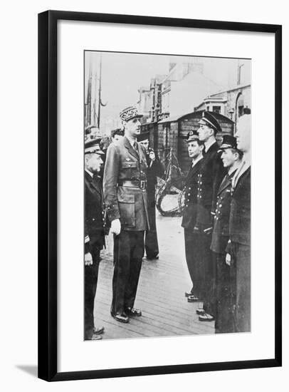 General Charles De Gaulle-null-Framed Photographic Print