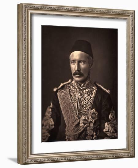 General Charles George Gordon (1833-85)-null-Framed Photographic Print