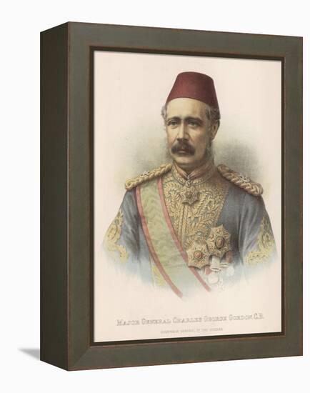 General Charles Gordon British Military Governor General of the Sudan-null-Framed Premier Image Canvas