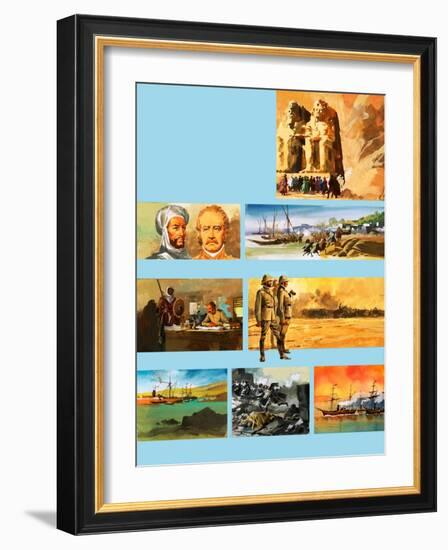 General Charles Gordon of Khartoum-Ferdinando Tacconi-Framed Giclee Print