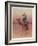 General Charles Gordon's Single-Handed Expedition to Dava on a Camel-Howard Davie-Framed Photographic Print