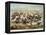 General Custer's Last Stand at the Battle of Little Bighorn, June 25, 1876-null-Framed Premier Image Canvas