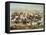General Custer's Last Stand at the Battle of Little Bighorn, June 25, 1876-null-Framed Premier Image Canvas