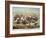 General Custer's Last Stand at the Battle of Little Bighorn, June 25, 1876-null-Framed Giclee Print