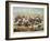 General Custer's Last Stand at the Battle of Little Bighorn, June 25, 1876-null-Framed Giclee Print