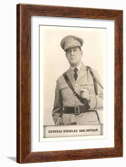 General Douglas Macarthur-null-Framed Art Print