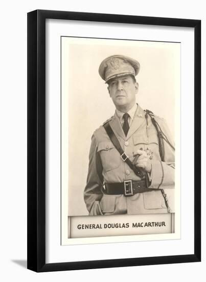 General Douglas Macarthur-null-Framed Art Print