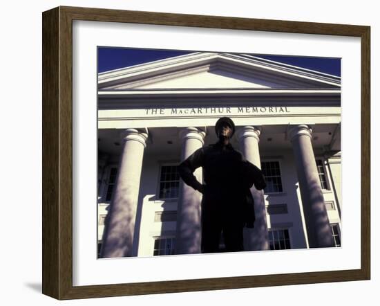 General Douglas McArthur Memorial, Norfolk, Virginia-Dave Bartruff-Framed Photographic Print