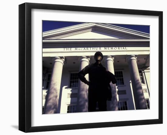 General Douglas McArthur Memorial, Norfolk, Virginia-Dave Bartruff-Framed Photographic Print