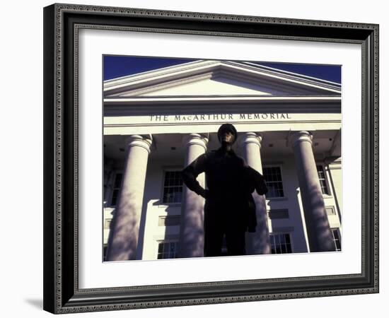 General Douglas McArthur Memorial, Norfolk, Virginia-Dave Bartruff-Framed Photographic Print