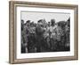 General Dwight D. Eisenhower Talking with Soldiers of the 101st Airborne Division-Stocktrek Images-Framed Photographic Print