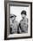 General Dwight Eisenhower, General George Patton, 1940's-null-Framed Photo