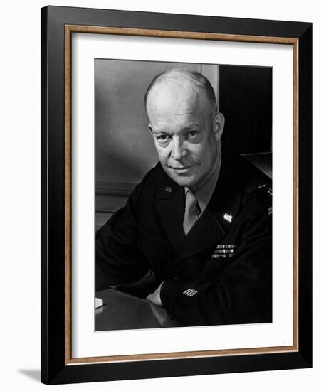 General Dwight Eisenhower-null-Framed Photo