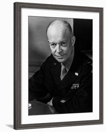 General Dwight Eisenhower-null-Framed Photo