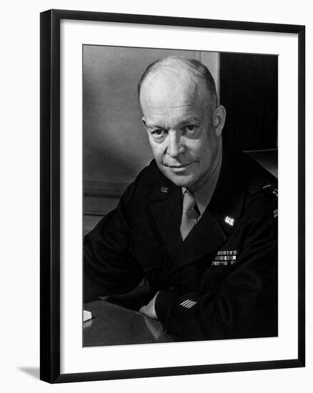 General Dwight Eisenhower-null-Framed Photo