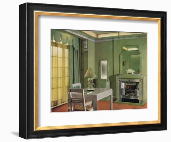 General Electric Co's Showroom, 1933-Unknown-Framed Photographic Print