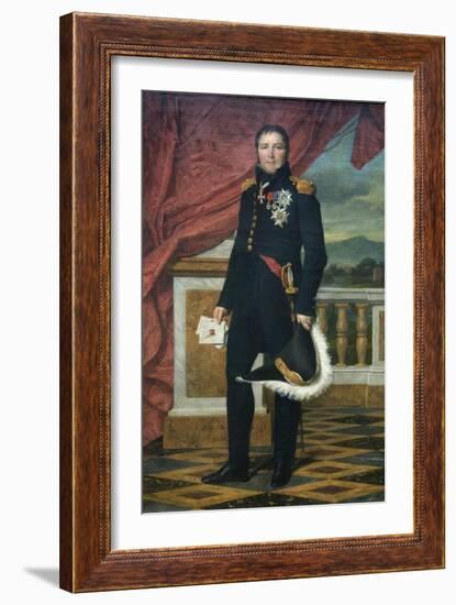 General Étienne-Maurice Gérard (1773–1852), Marshal of France-Jacques-Louis David-Framed Art Print