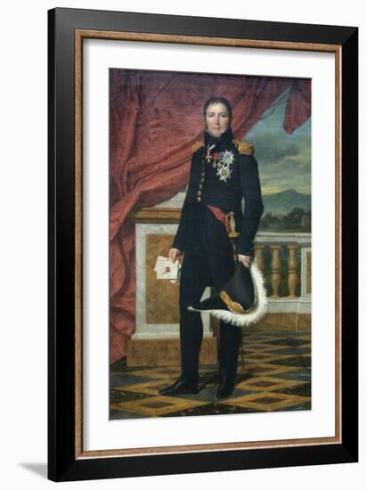 General Étienne-Maurice Gérard (1773–1852), Marshal of France-Jacques-Louis David-Framed Art Print
