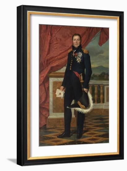 General Etienne-Maurice Gerard, 1816-Jacques Louis David-Framed Giclee Print