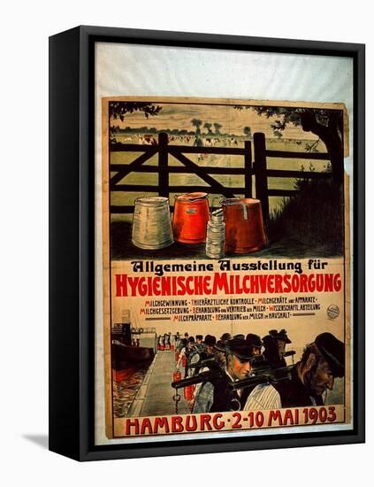 General Exhibition for Sanitary Milk Supply, 1903-German School-Framed Premier Image Canvas