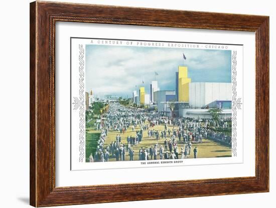 General Exhibits Group, Chicago World Fair-null-Framed Art Print